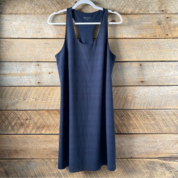 Athleta Women's Small Dress Navy Blue Brookfield Travel Resort  #446831 - Picture 5 of 11